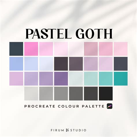 pasek goth|pastel goth color.